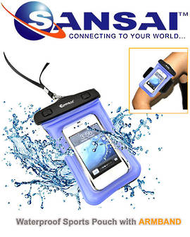 SANSAI iPhone Waterproof Sports Pouch with ARMBAND